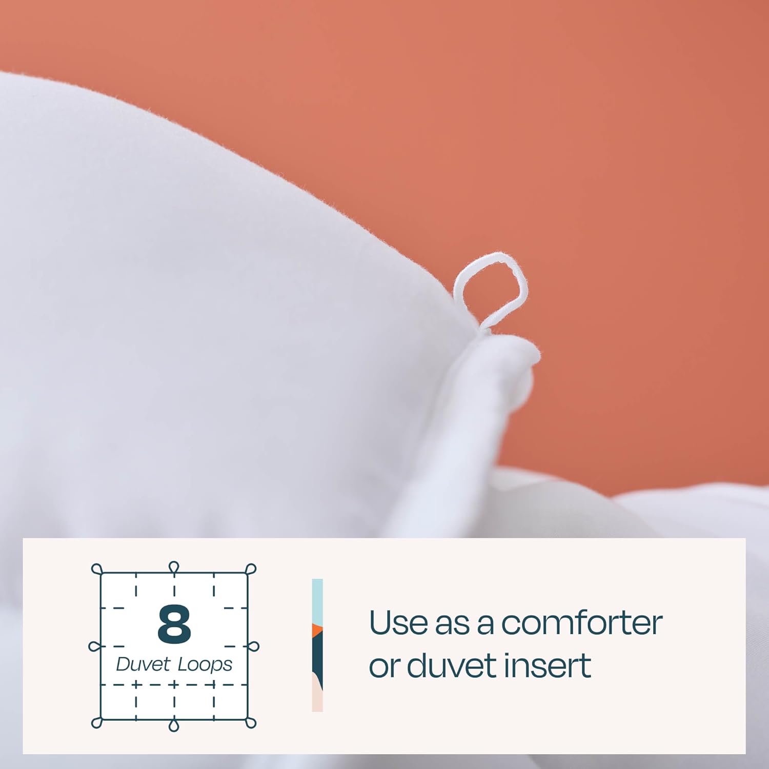 LINENSPA White Down Alternative Comforter Queen