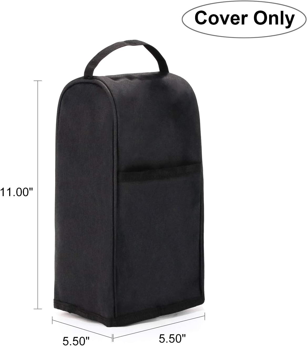 VOSDANS Can Opener Cover Dust and Fingerprint Protection Machine Washable Black