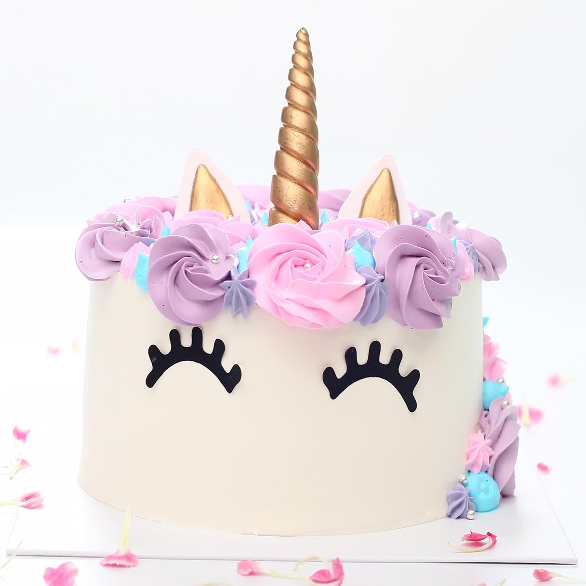 9625321410 Unicorn Cake Topper Set of 5
