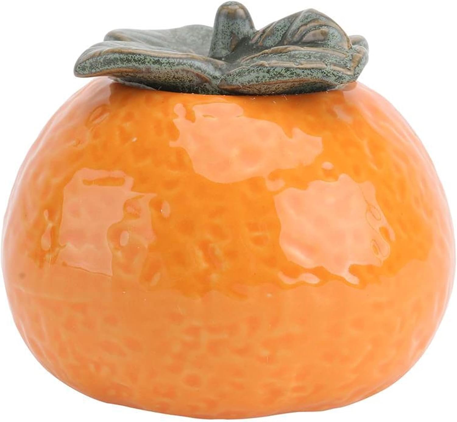 GRFIT Orange Shape Ceramic Tea Canister