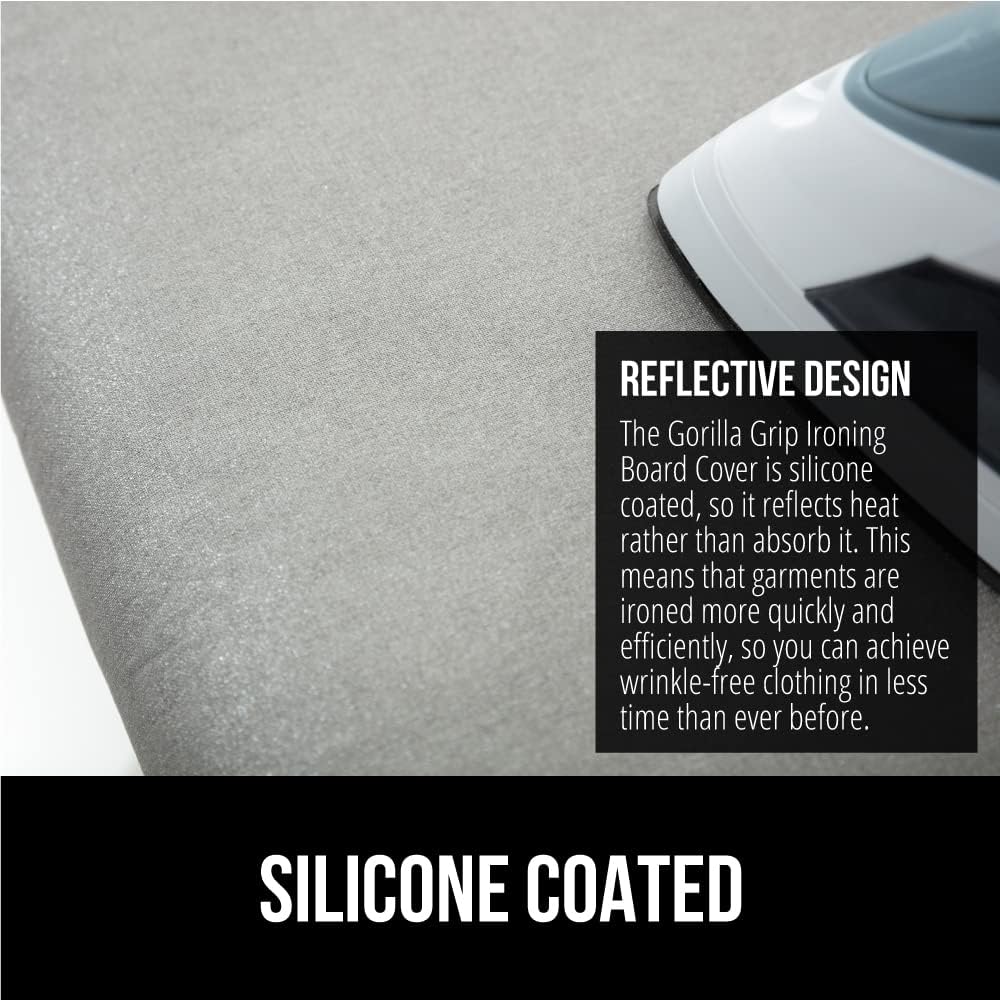 GORILLA GRIP Ironing Board Cover with Silicone Padding