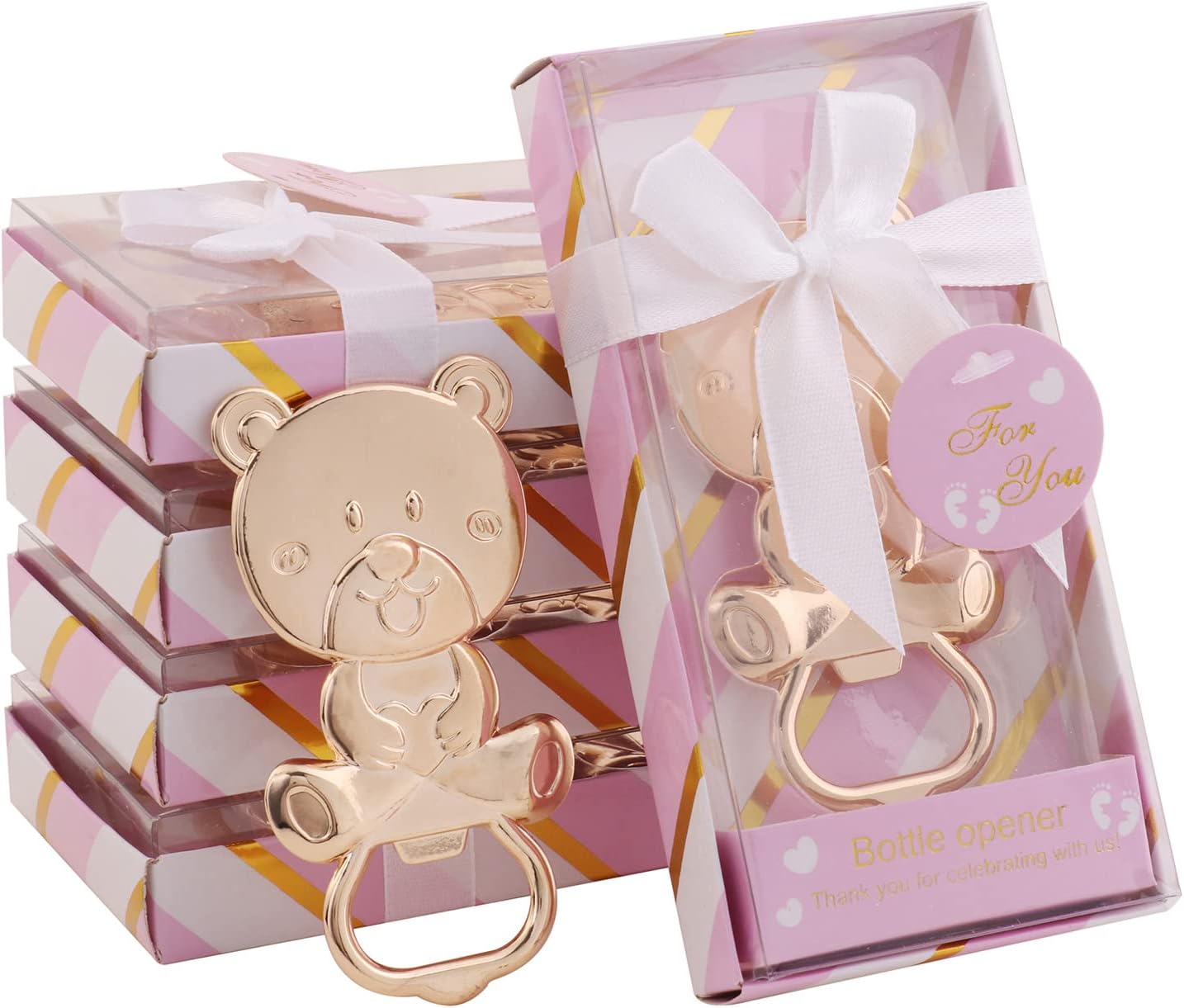 36 Pack Cute Bear Bottle Opener Baby Shower Favors