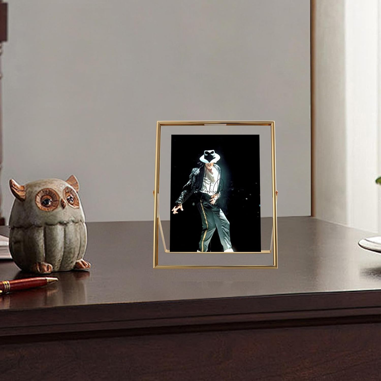 Gold Floating Frame 8x10 Inches Vertical