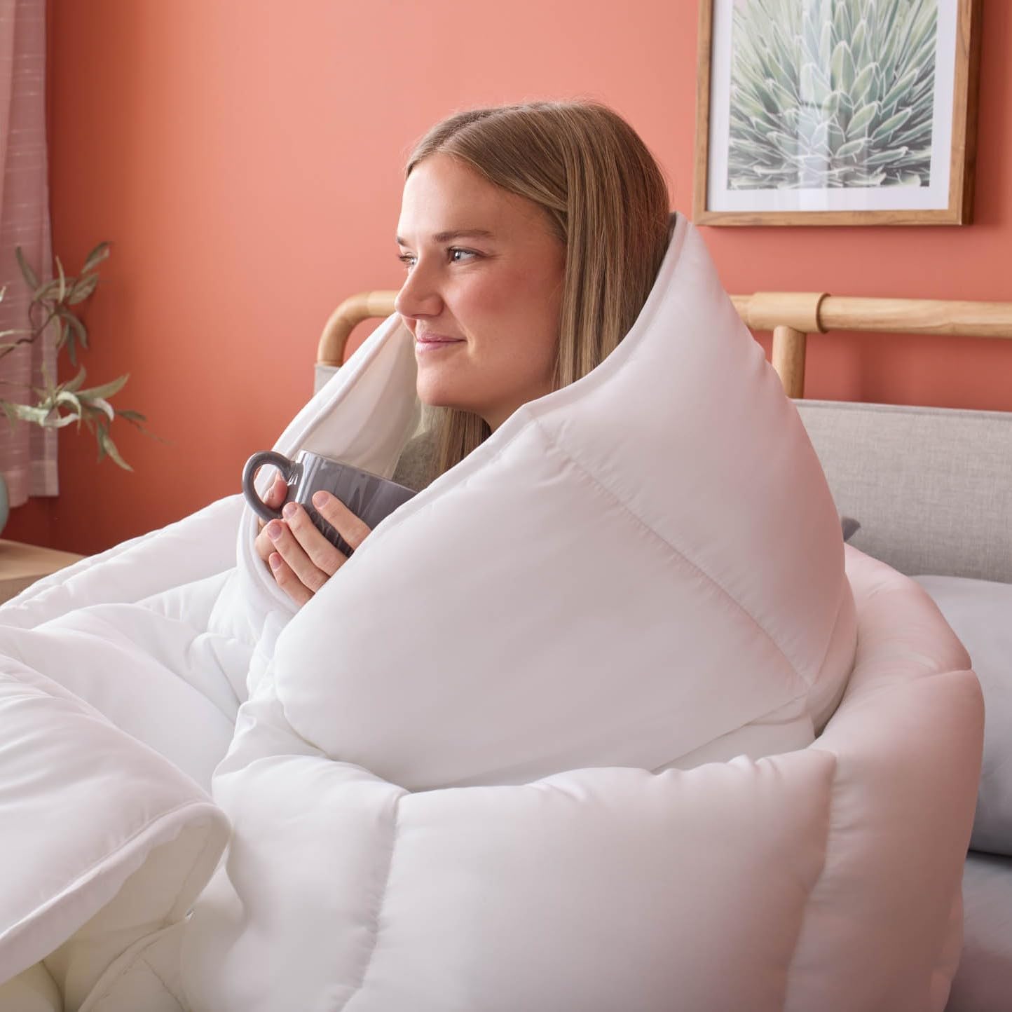 LINENSPA White Down Alternative Comforter Queen