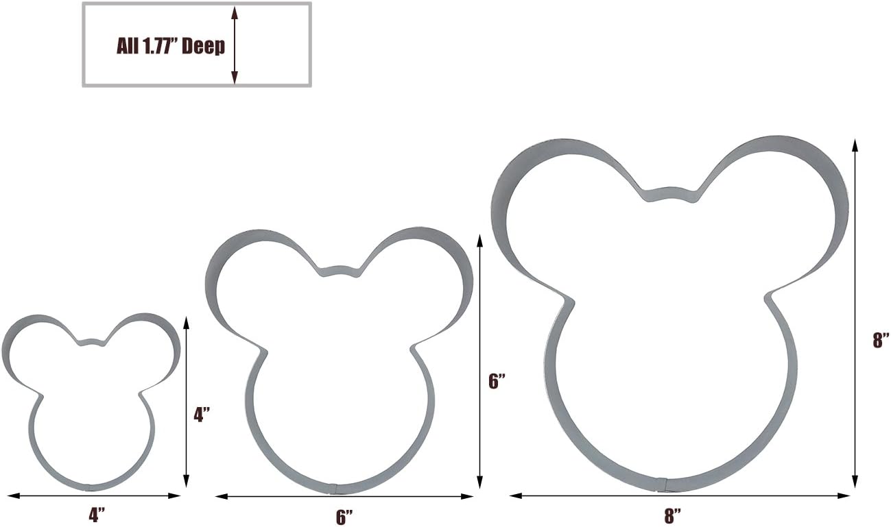 3 Tier Mouse Multilayer Cake Baking Set
