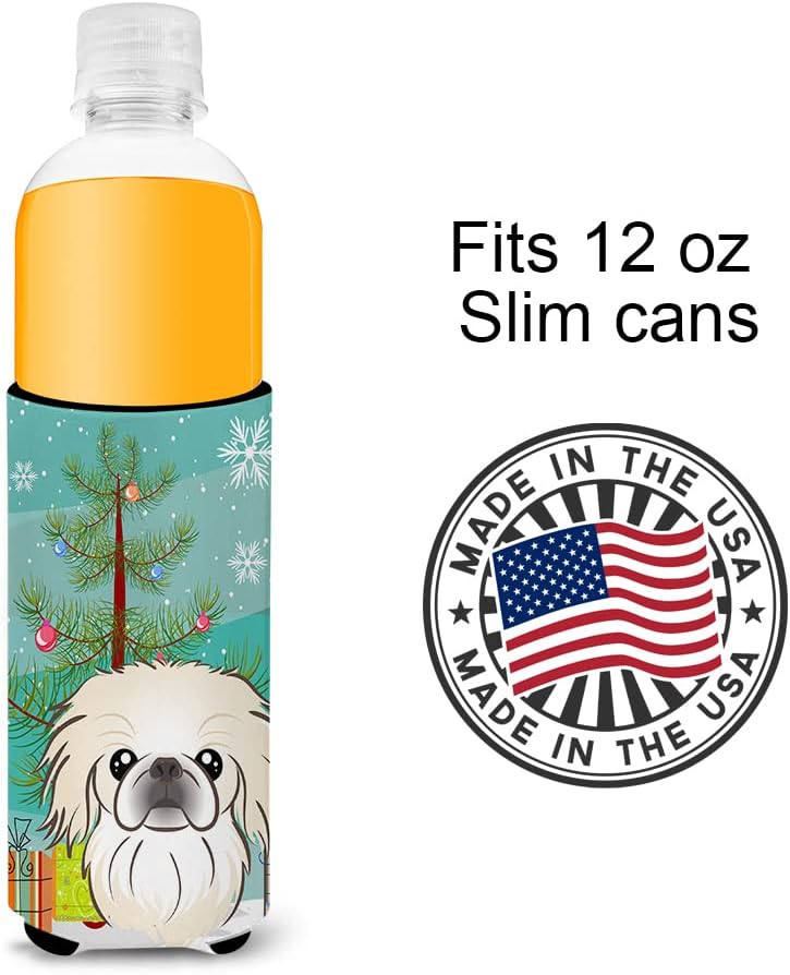 Carolines Treasures Christmas Tree Pekingese Can Hugger