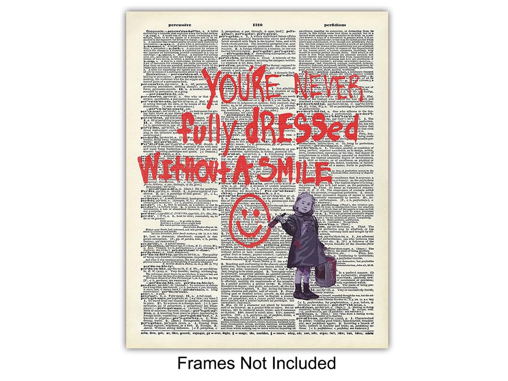 Banksy Inspired Wall Art Set - 6 Prints 8x10