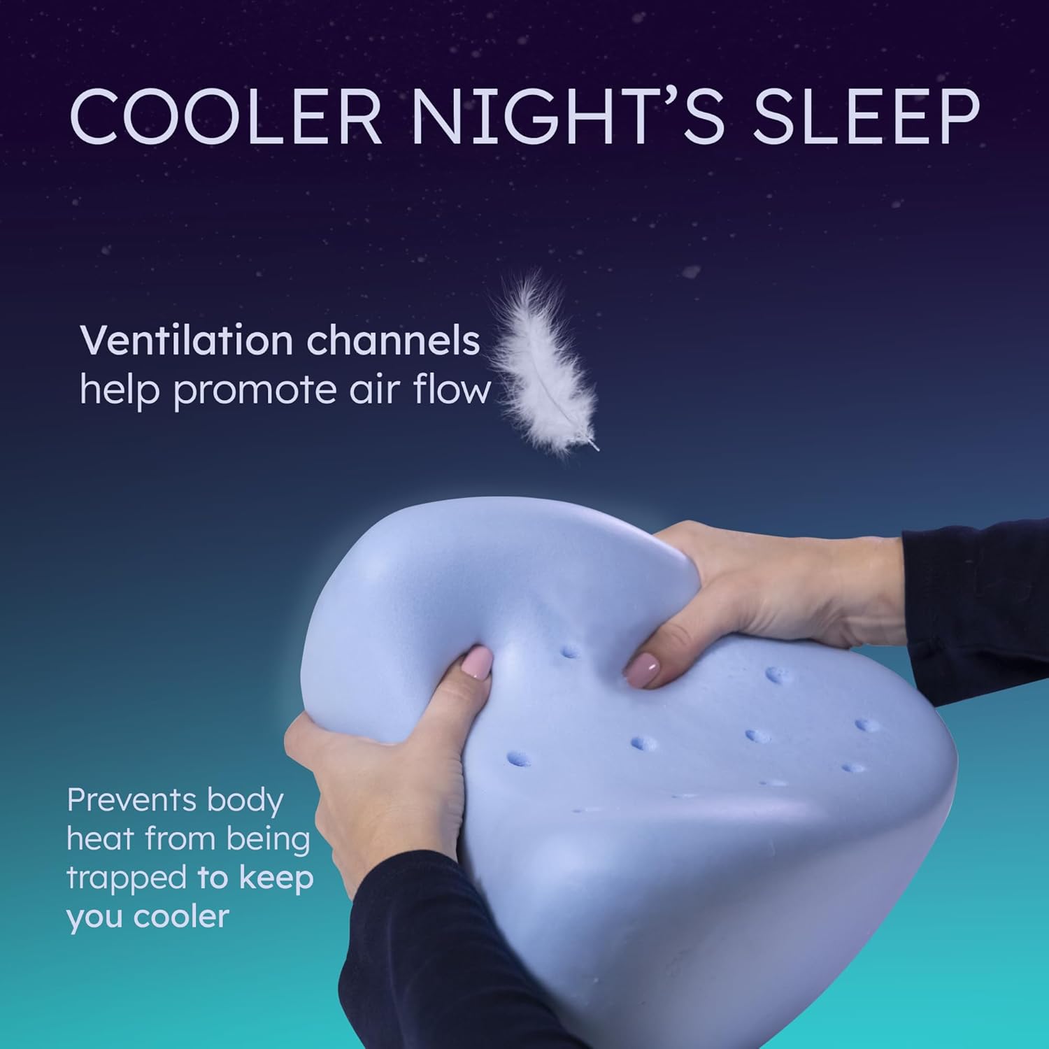 Contour Legacy Leg and Knee Support Pillow for Side Sleepers