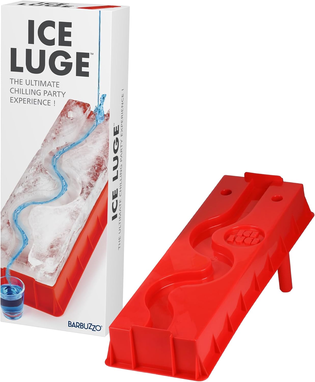 Funwares Reusable Ice Luge Mold - 24 Hour Freeze