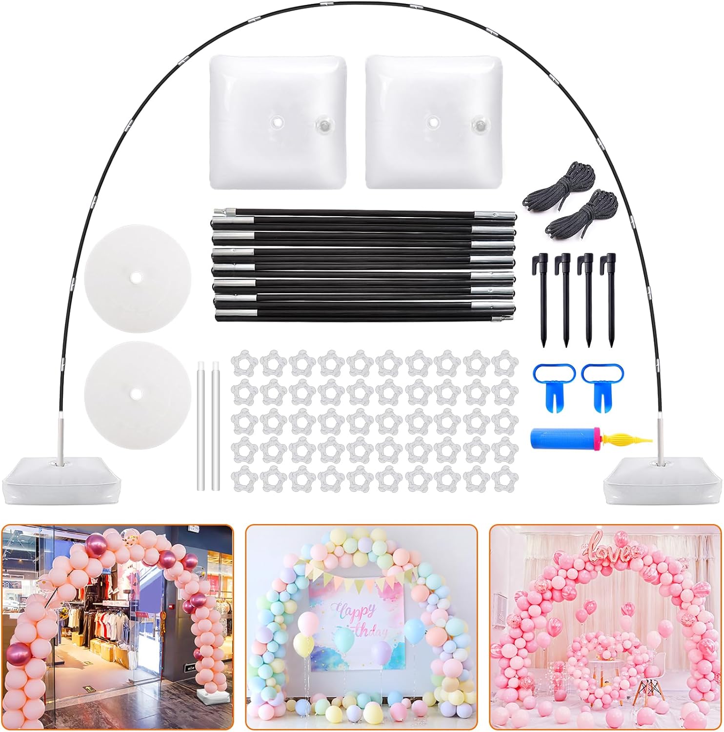 Chamvis Balloon Arch Kit for Parties and Events