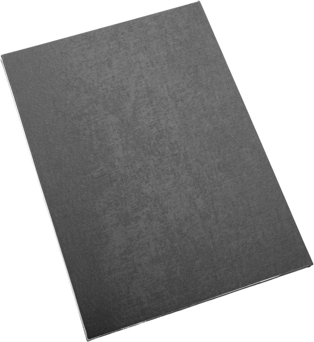 Happy Homewares Graphite Black Satin Wedding Certificate Holder with Silver Foil Flowers