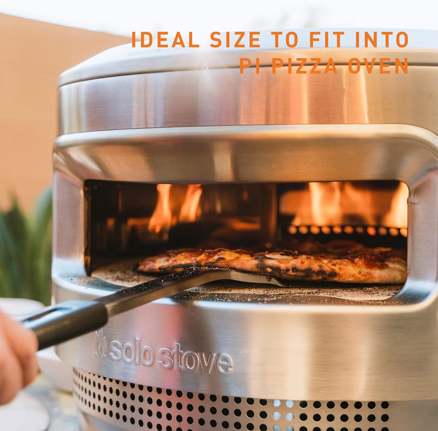 Solo Stove Stainless Steel Pizza Turner with Long Handle