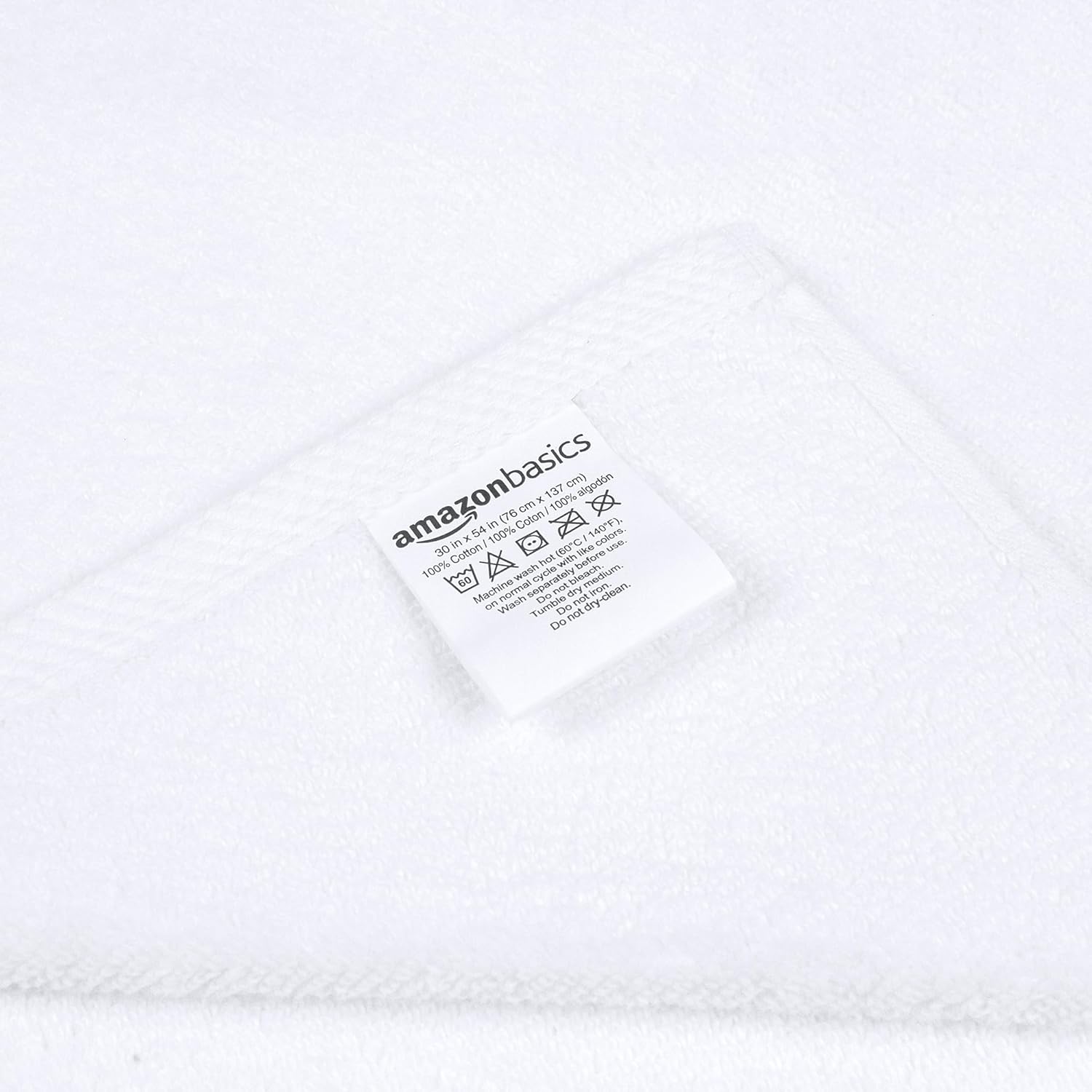 Amazon Basics Quick Dry Oversize Bath Towel Set