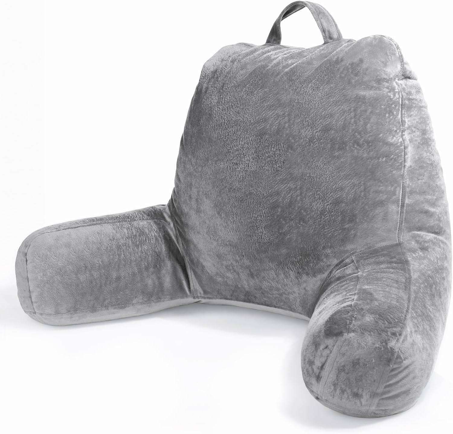 Sasttie Reading Pillow for Bed with Velvet Cover