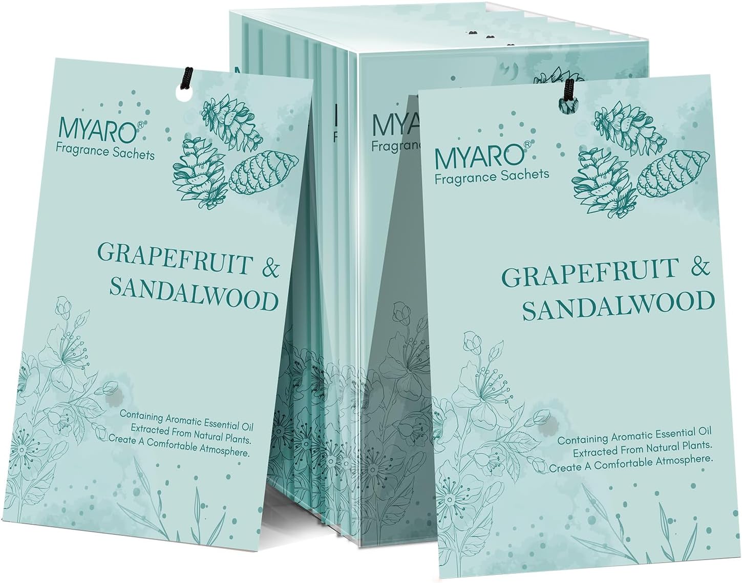 MYARO 12 Pack Closet Scent Freshener Sachets