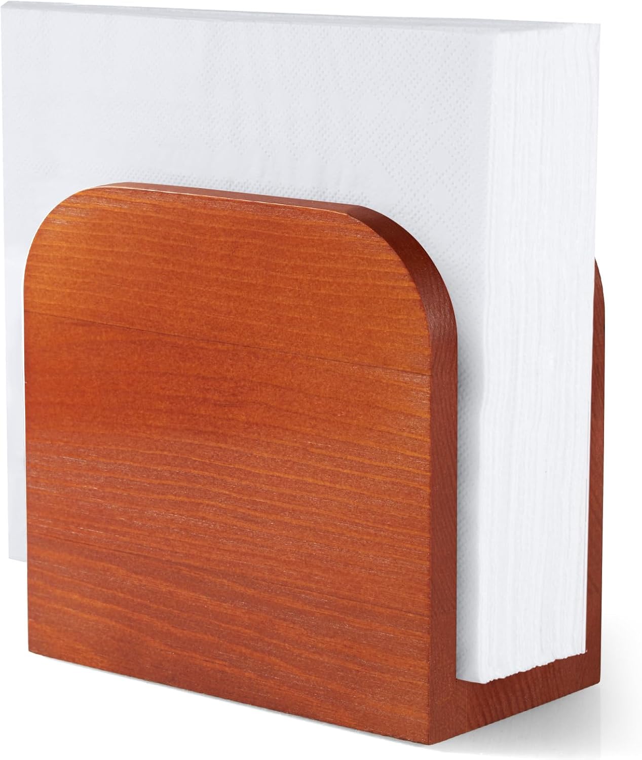 ALELION Wood Napkin Holder for Table and Kitchen