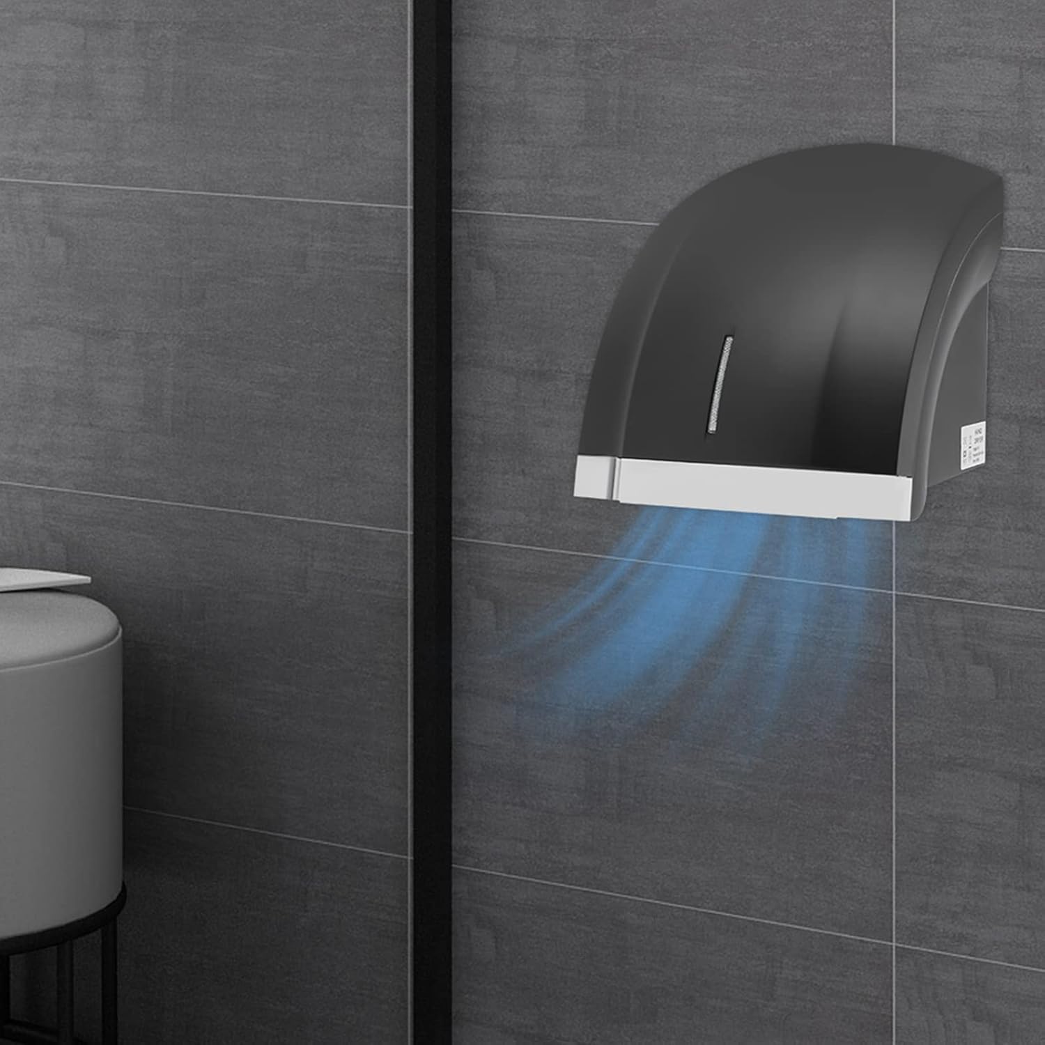 Gdrasuya10 1800W High Speed Hand Dryer for Bathroom