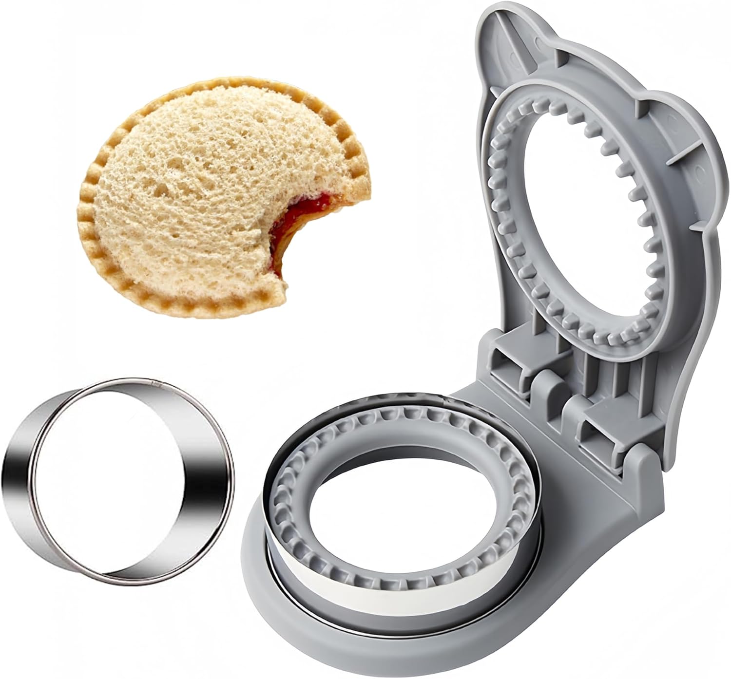 BOSIDETOOL Sandwich Cutter and Sealer Grey