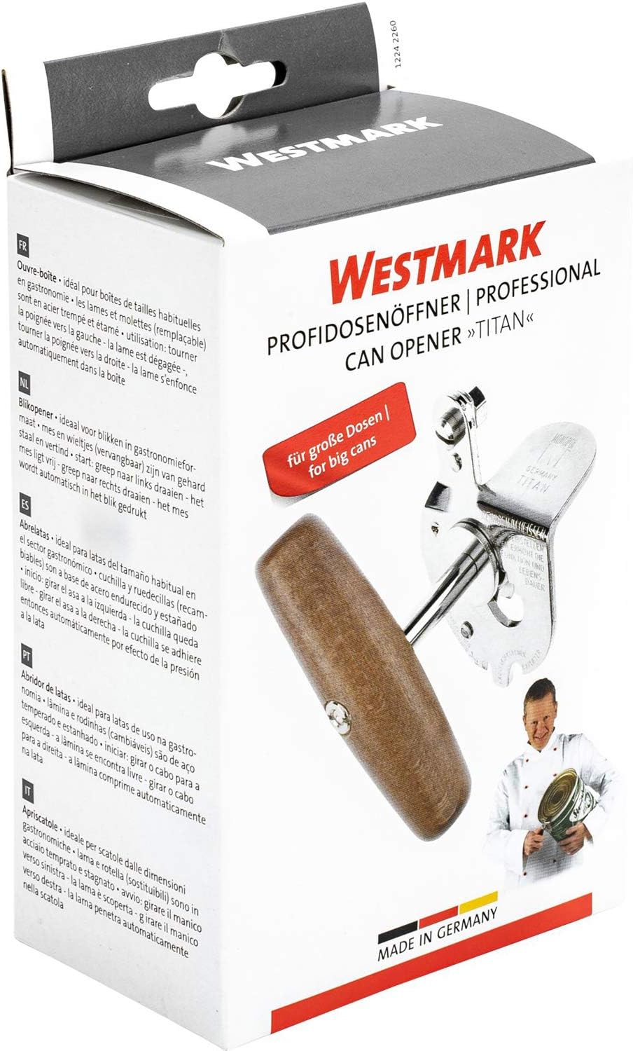 Westmark Titan Can Opener Pro Manual