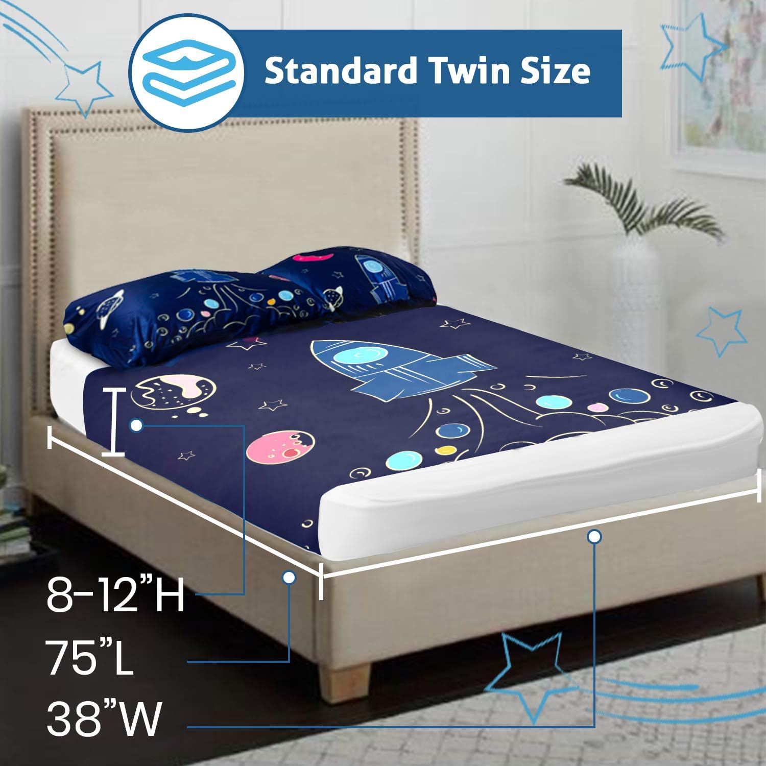 Friendly Cuddle Sensory Compression Sheet for Kids