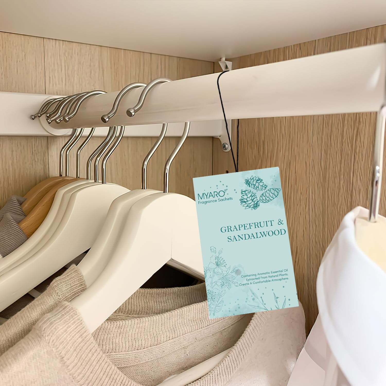 MYARO 12 Pack Closet Scent Freshener Sachets