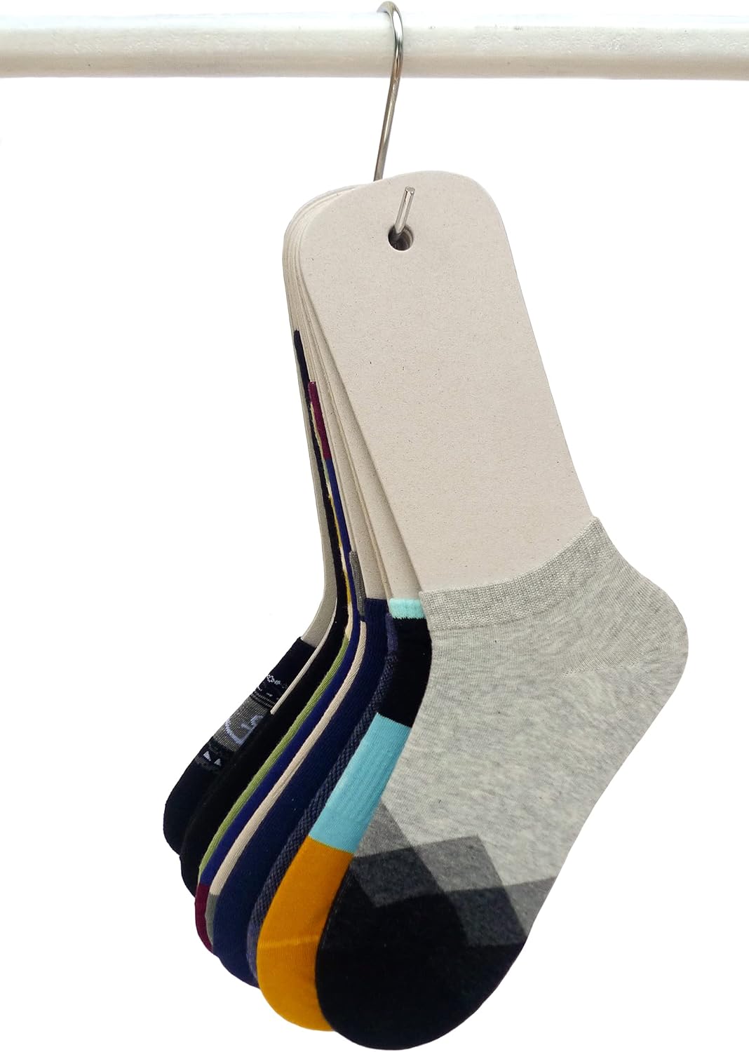 TATYZ Cardboard Sock Inserts for Organization and Display - 10 PCS Small