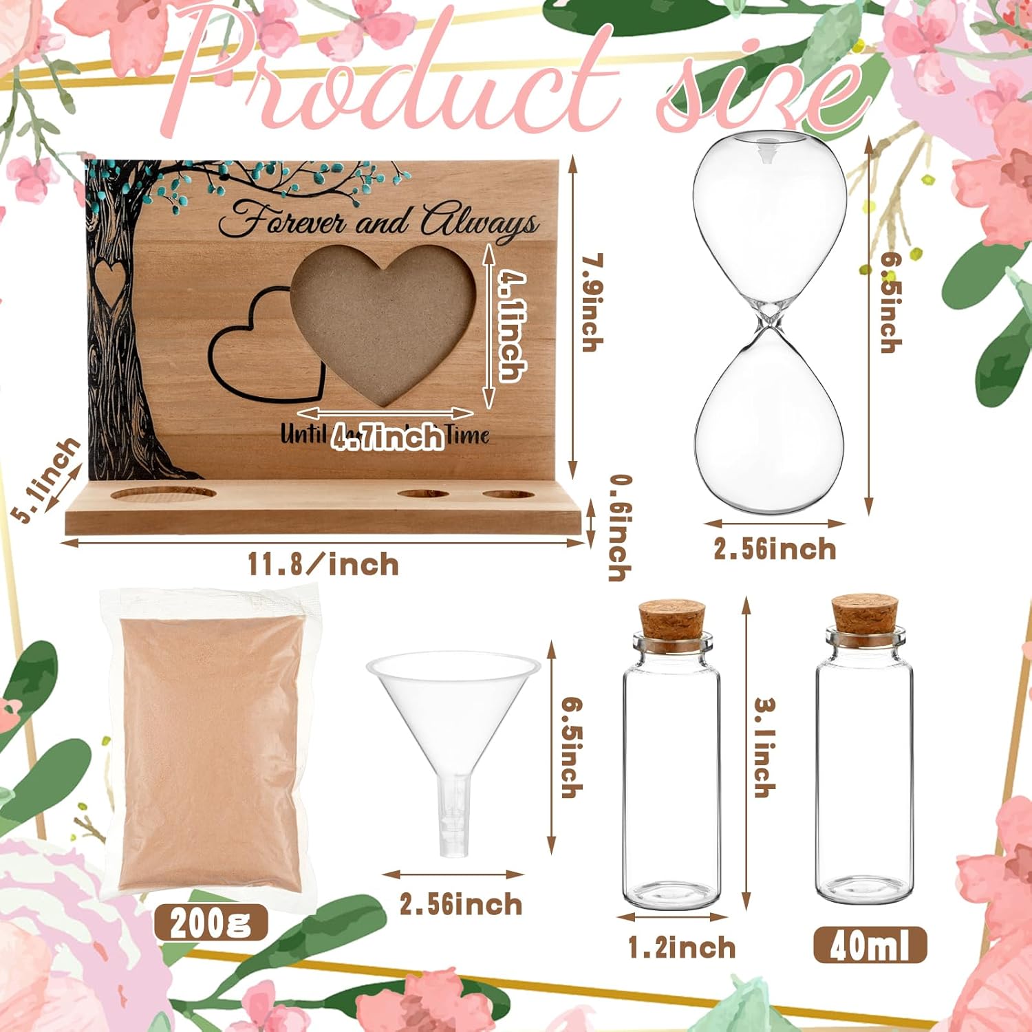 Sliner Unity Sand Ceremony Kit for Wedding