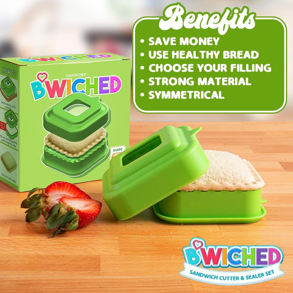 Savoychef Sandwich Cutter and Sealer - Square