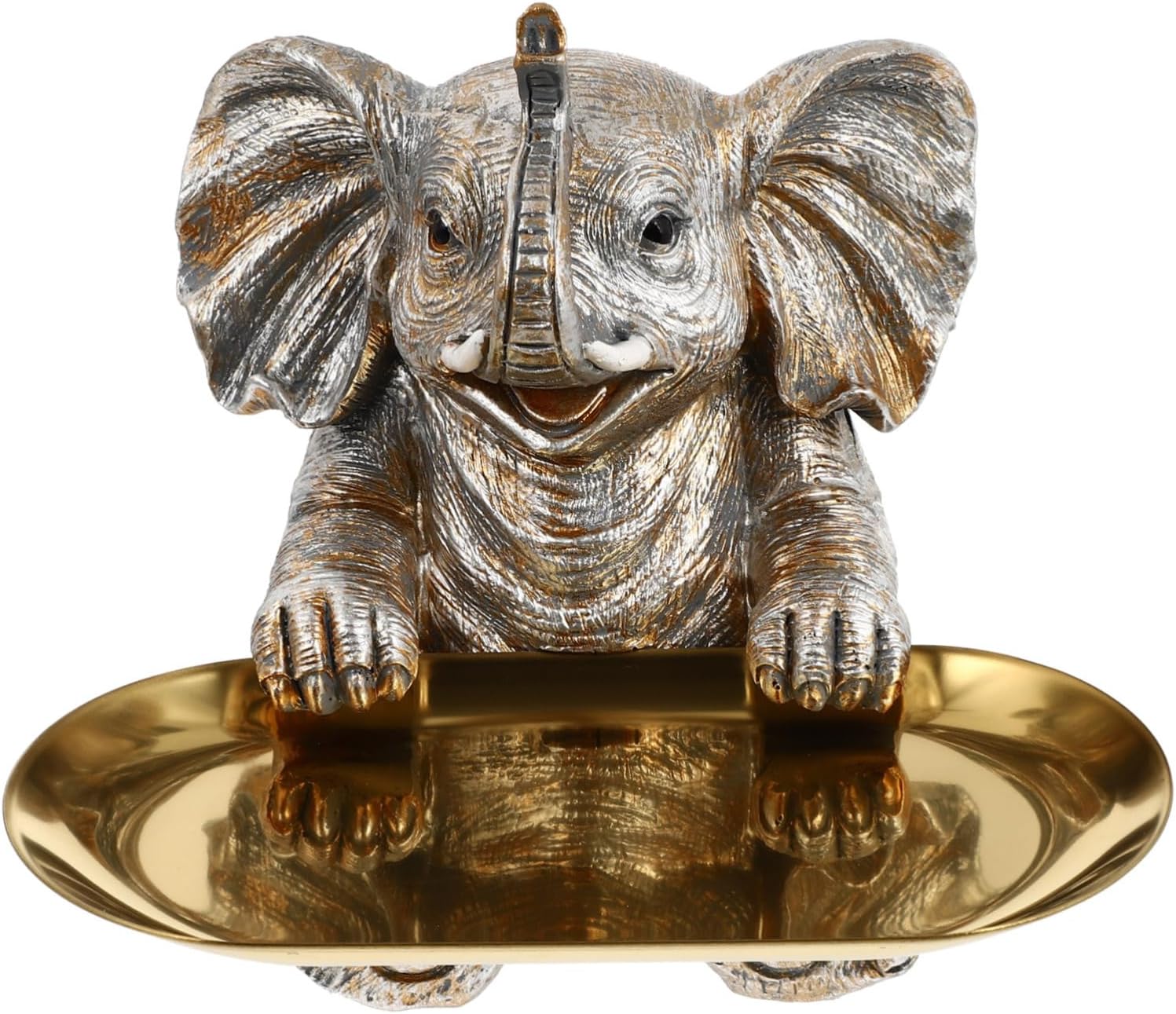 RORPOIR 1 Set Resin Elephant Cupcake Stand Decor