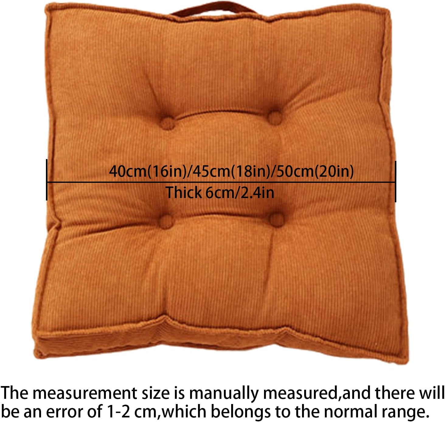 Breathable Chair Cushion with Handle and Non-Slip Design