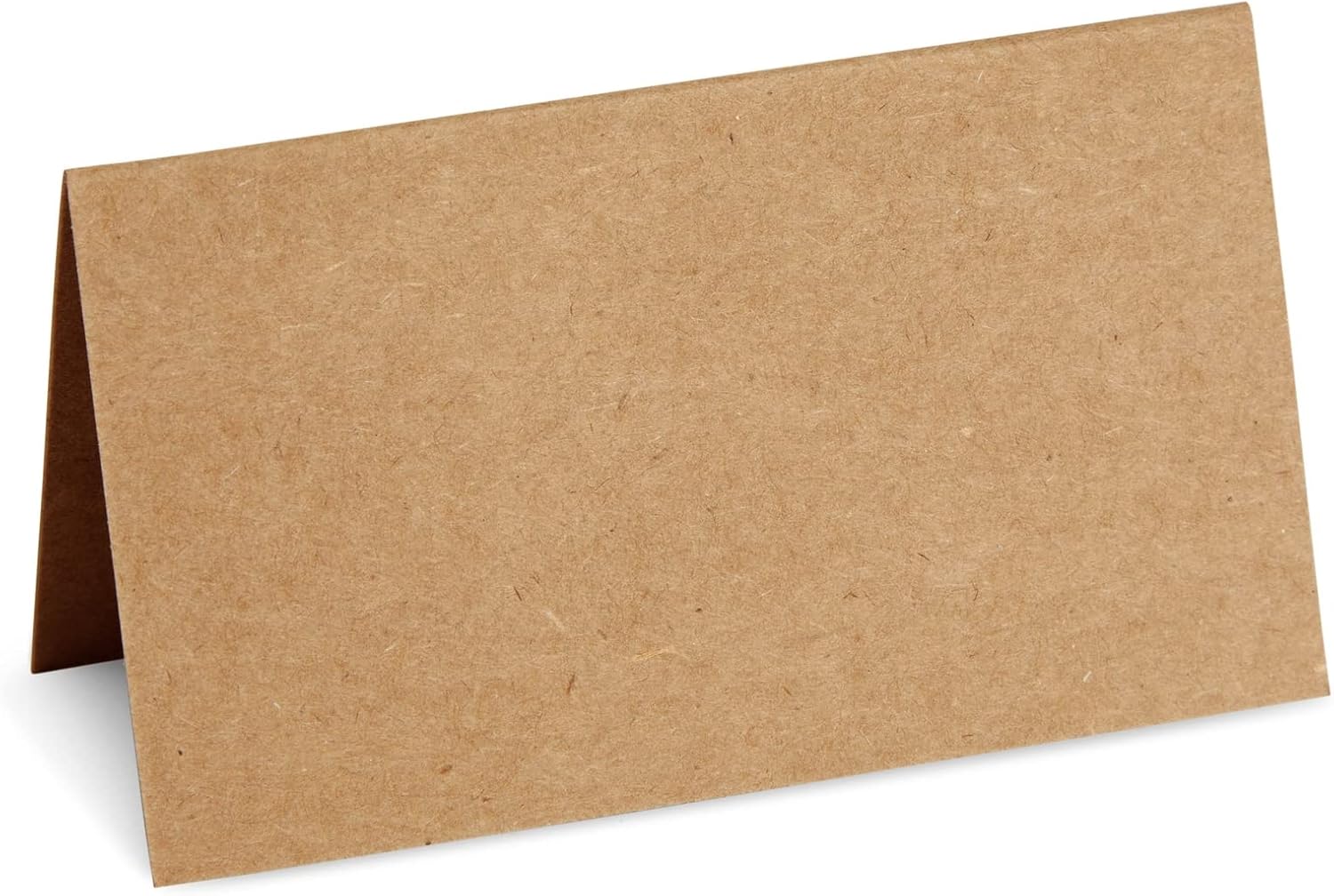 Juvale 200 Pack Brown Kraft Place Cards for Table Settings