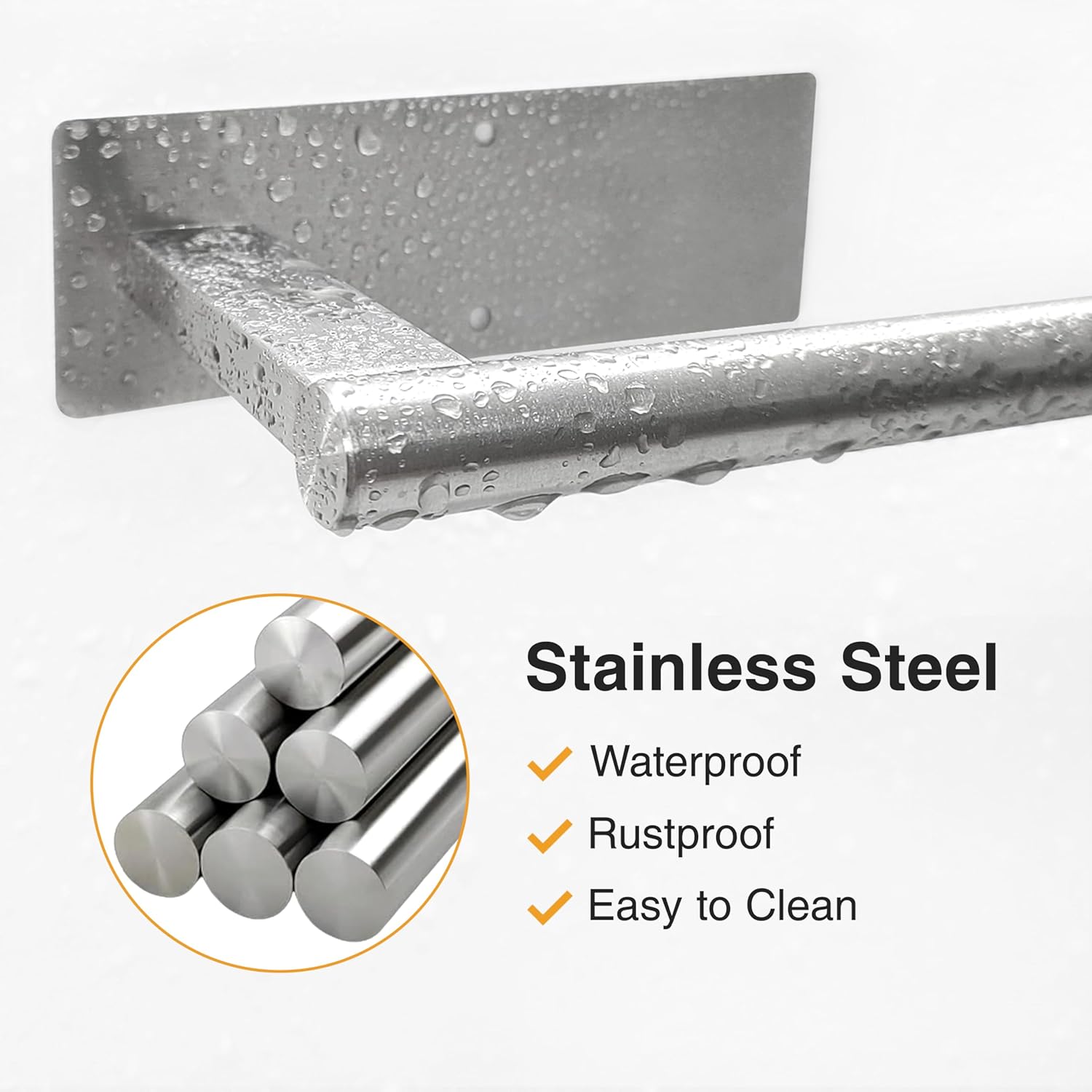Stainless Steel Paper Towel Holder Under Cabinet