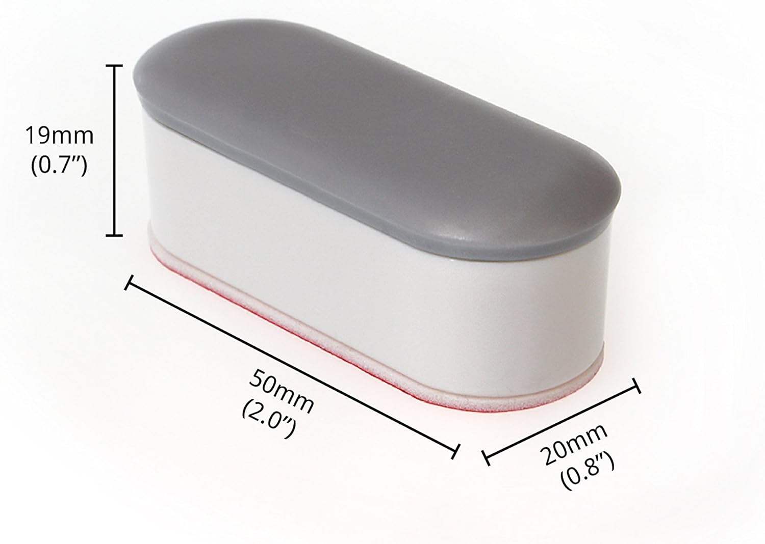 LUXE Bidet Toilet Seat Bumper Kit 4 Piece