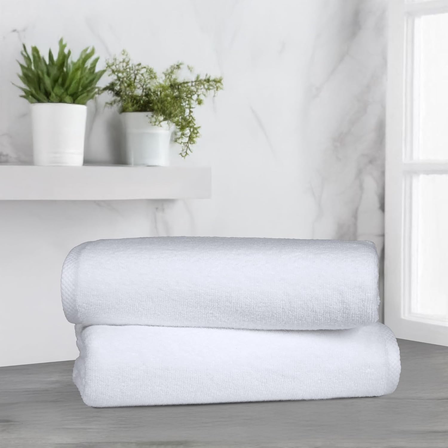 Amazon Basics Quick Dry Oversize Bath Towel Set