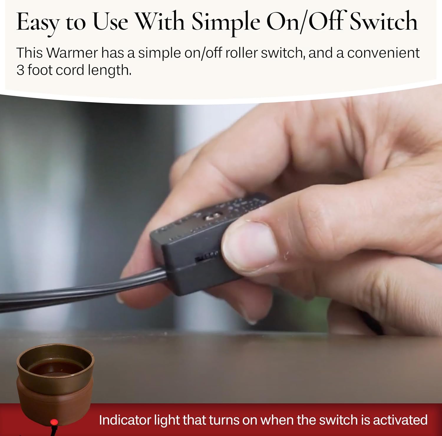 Candle Warmers ETC 2-in-1 Flame Free Warmer