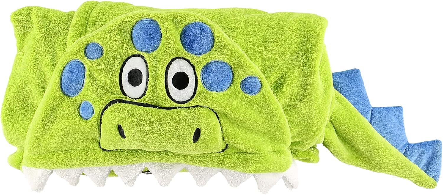 Lazy One Dinosaur Hooded Blanket for Kids