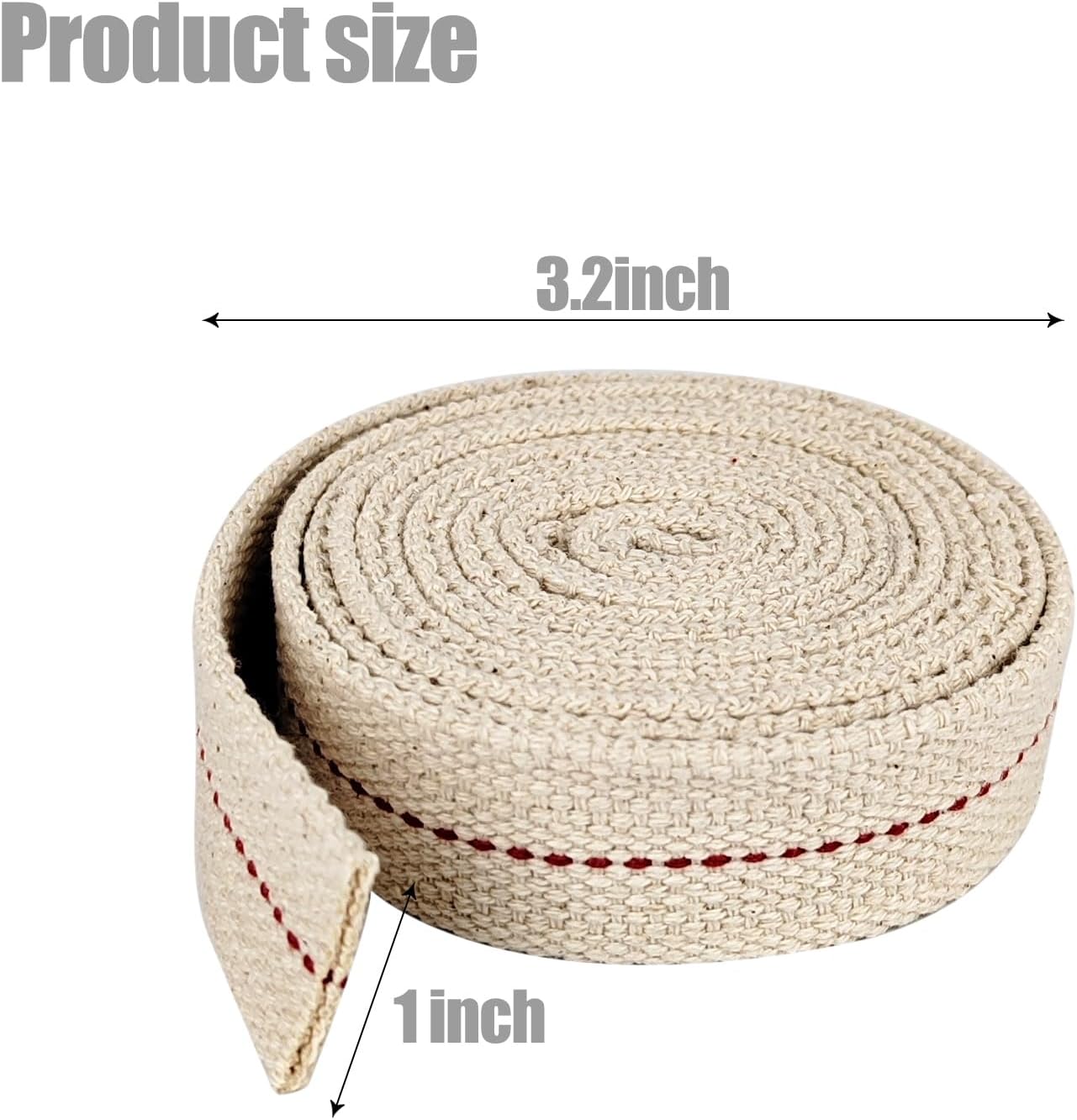 1 Roll 65 Feet Oil Lamp Wick Replacement