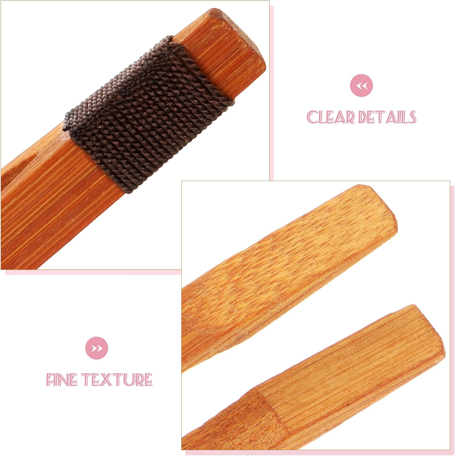 3pcs Bamboo Tea Scoop Set for Home and Office