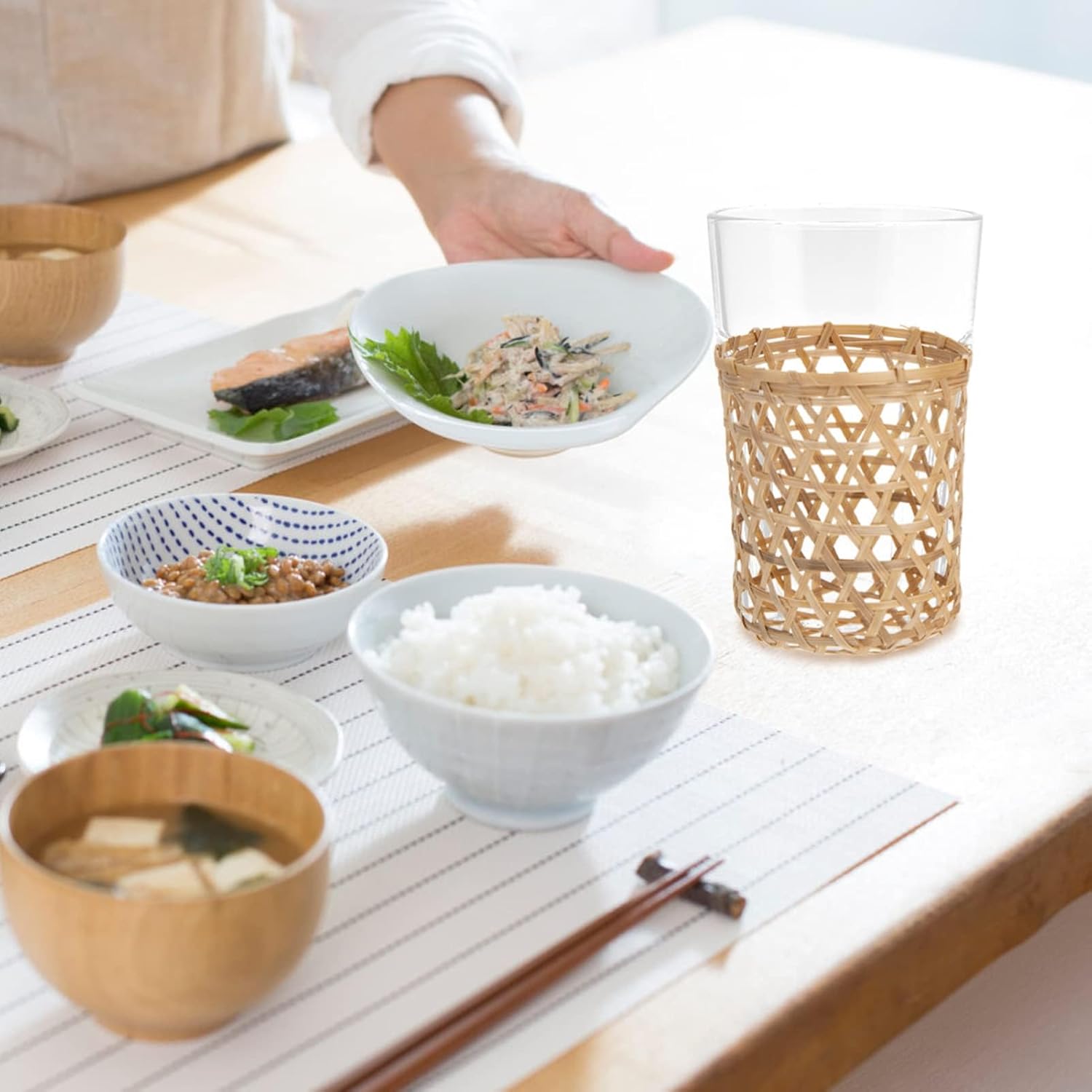 6Pcs Handwoven Vase Sleeve for Home Decor