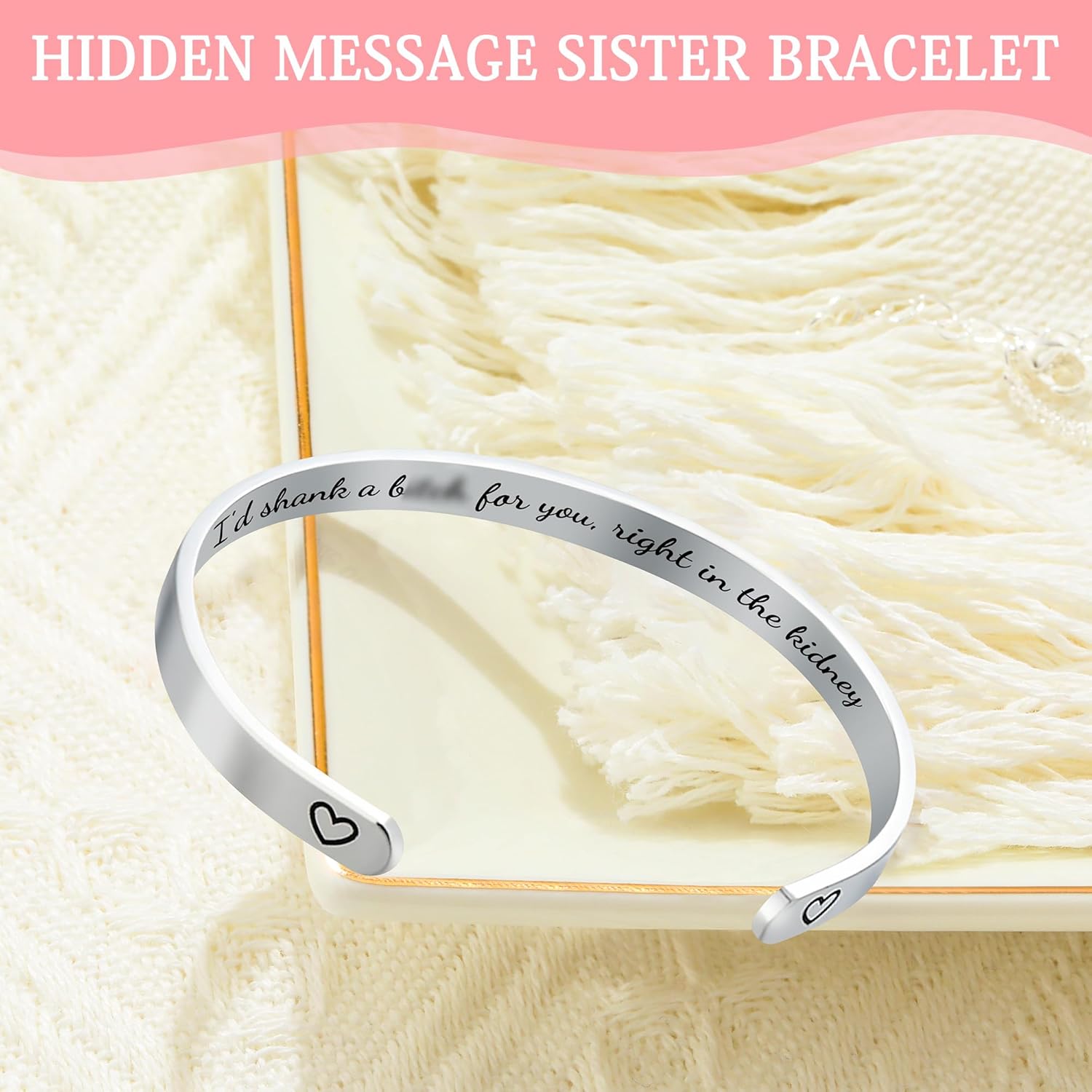 Sisters Birthday Gift Set - 6 Funny Items for Her
