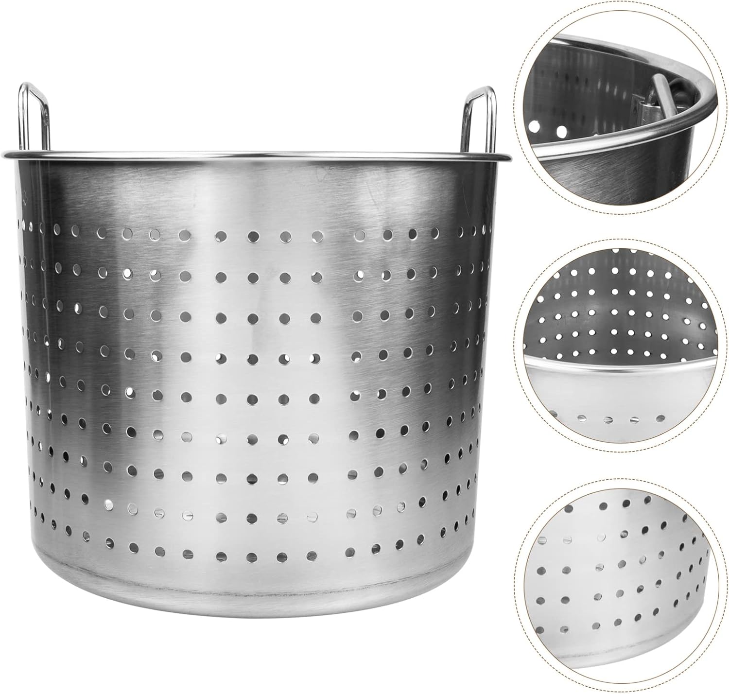 Hemoton Multi-Purpose Steam Pot Strainer Basket Insert