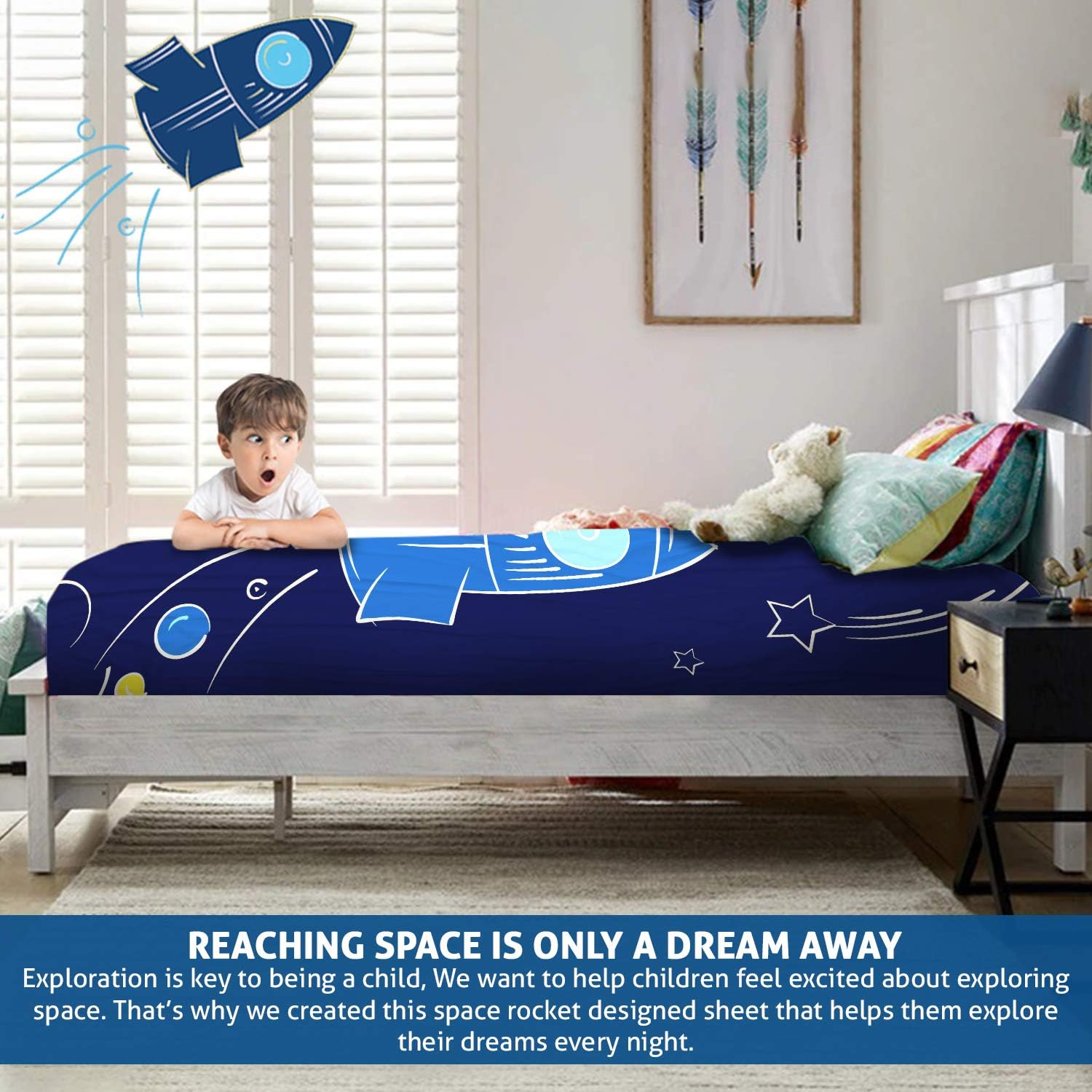 Friendly Cuddle Sensory Compression Sheet for Kids