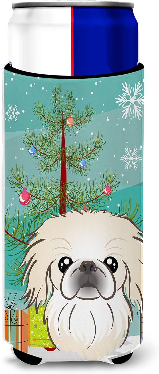 Carolines Treasures Christmas Tree Pekingese Can Hugger