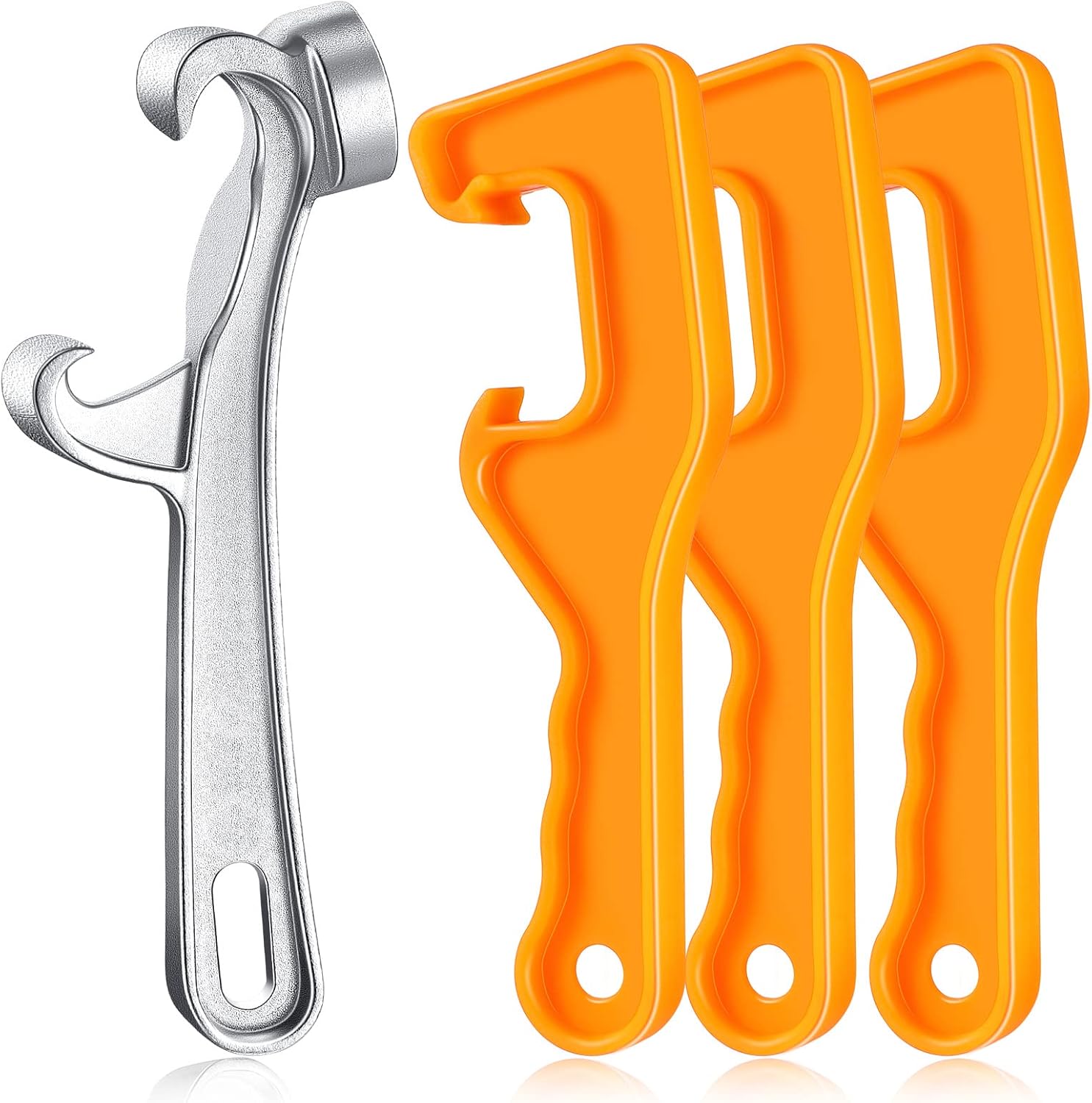 Yetene 1Pcs Aluminum Bucket Lid Opener Set