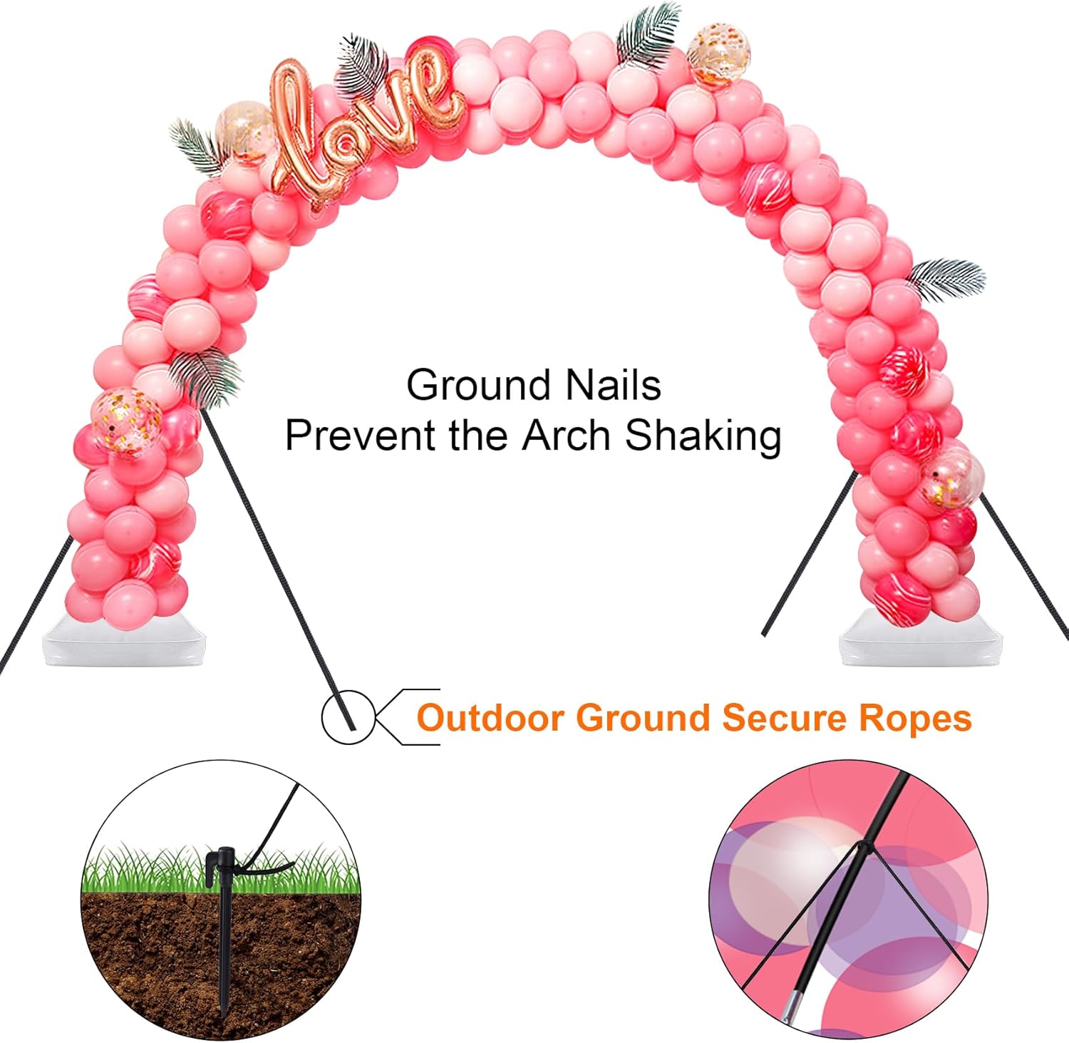 Chamvis Balloon Arch Kit for Parties and Events