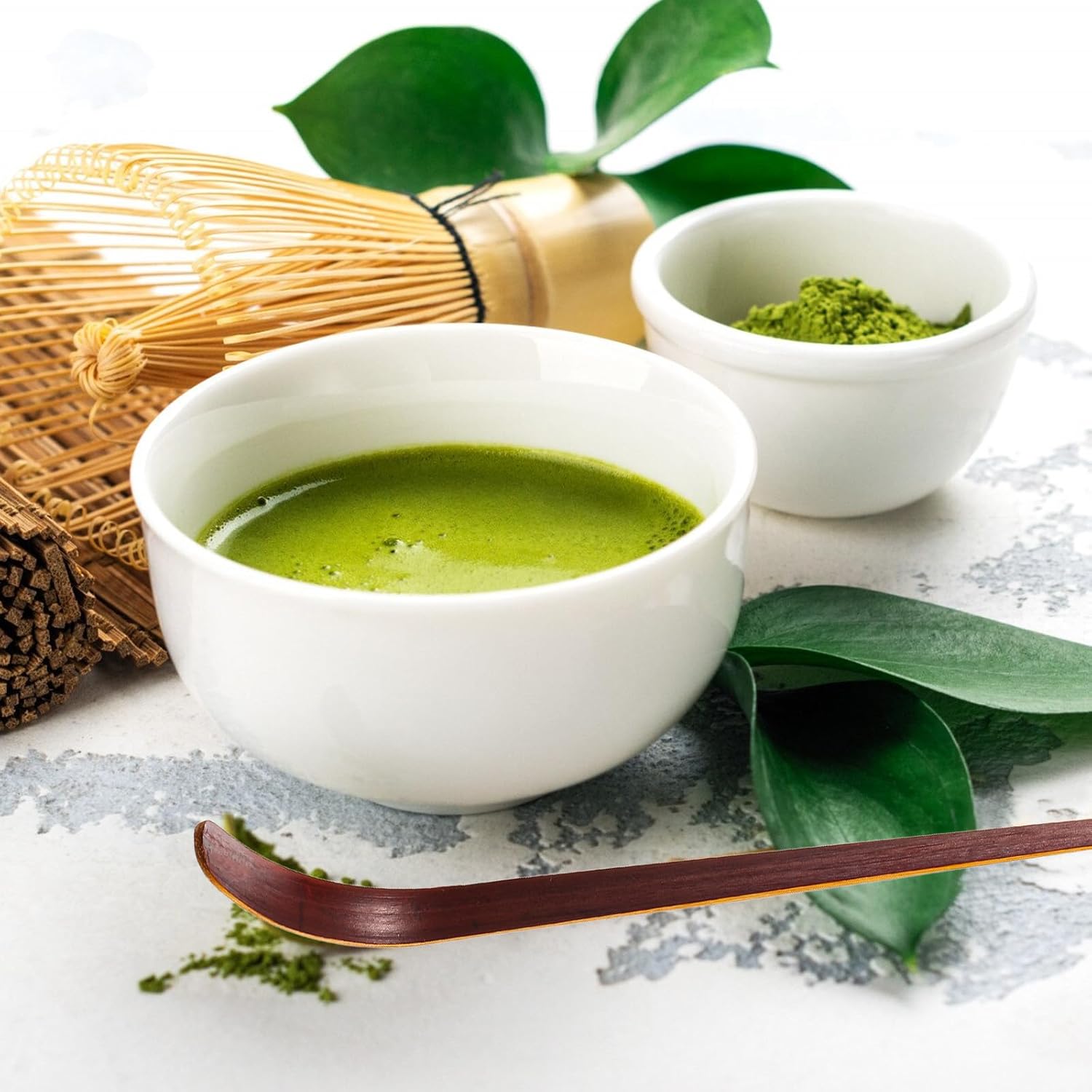 2Pcs Japanese Bamboo Matcha Scoop for Tea Ceremony and Coffee