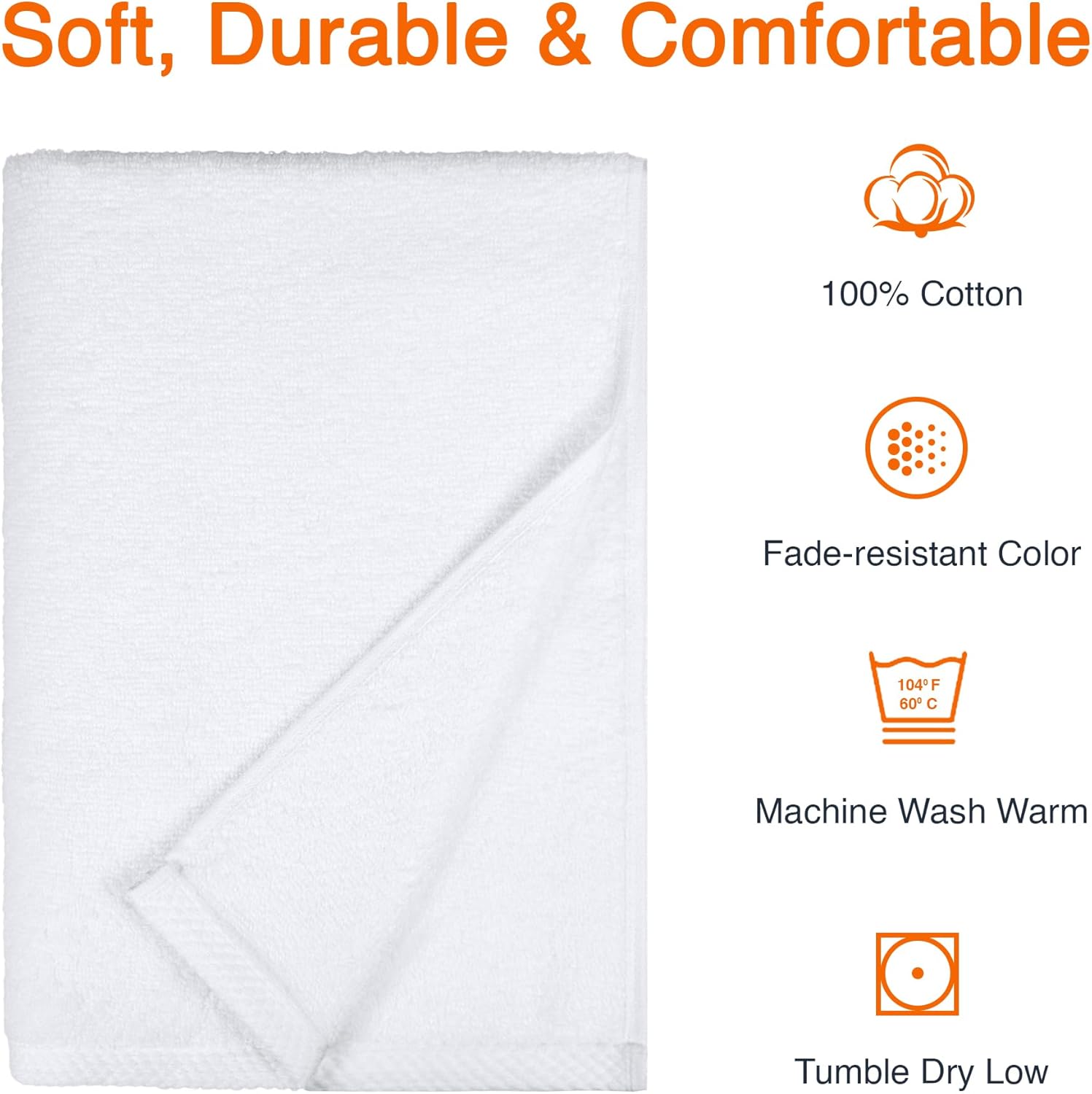 Amazon Basics Quick Dry Oversize Bath Towel Set