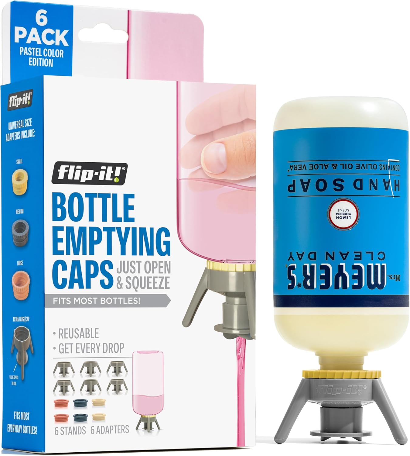 Flip-It Bottle Emptying Kit 6-Pack