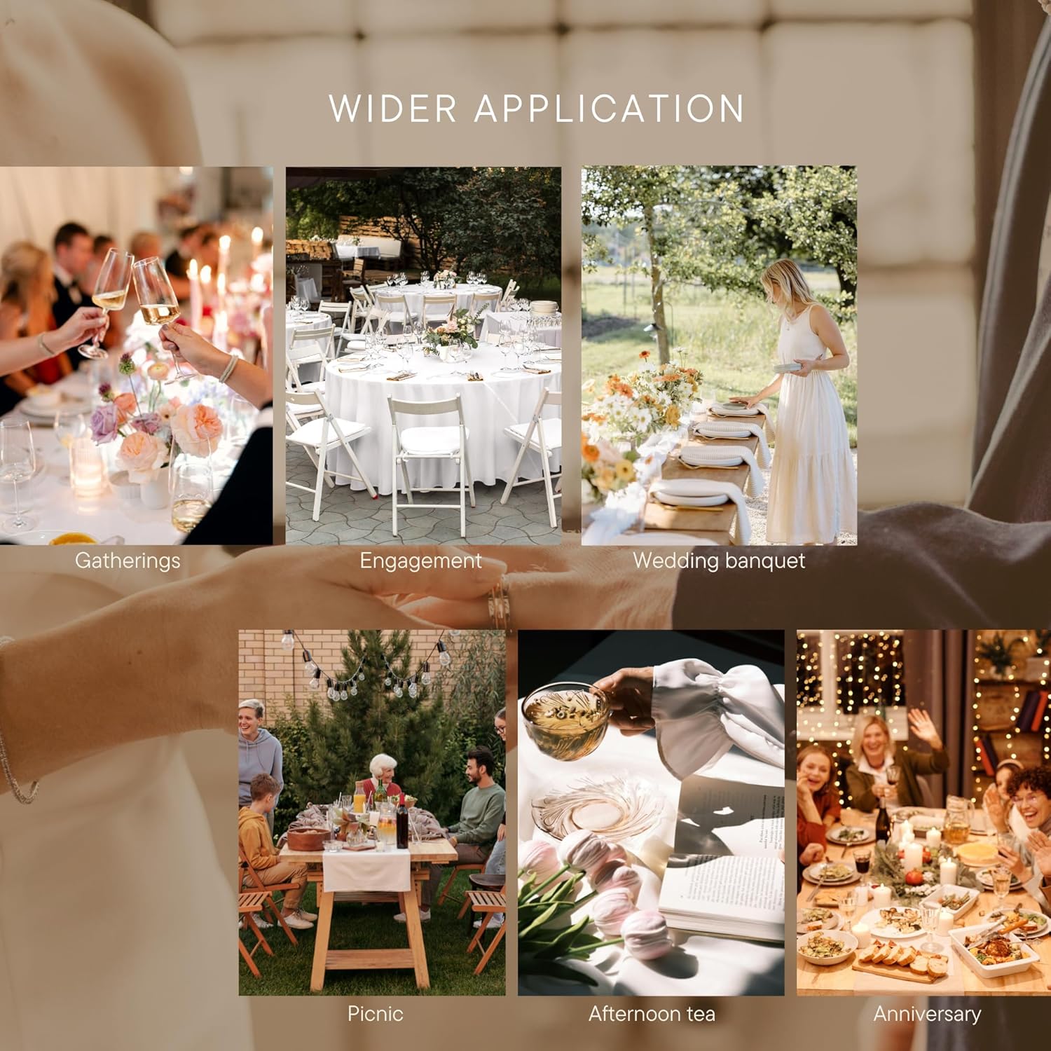 100 Pcs Custom Cocktail Napkins for Weddings and Parties
