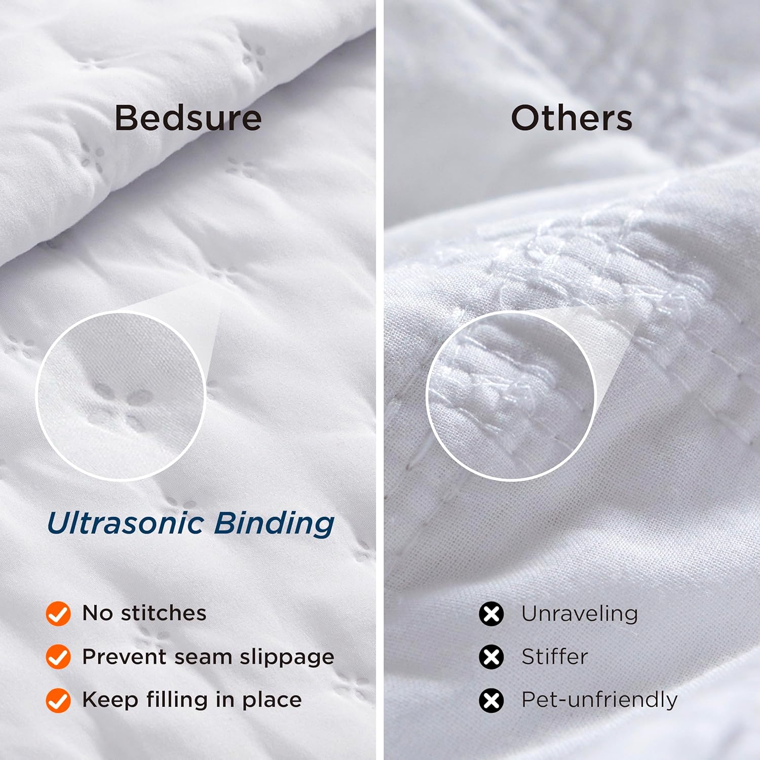 Bedsure Queen Size Ultra Soft Quilt Set